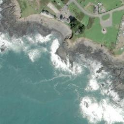 Satellite imagery of Point Delgada, US