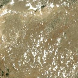 Satellite imagery of Devils Thumb, US