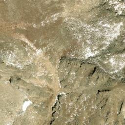 Satellite imagery of Devils Thumb, US