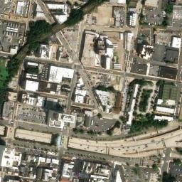 Satellite imagery of Chinatown Friendship Gate, US
