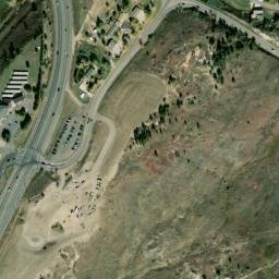 Satellite imagery of Black Diamond Mine, US