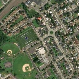 Satellite imagery of CAMDEN NJ WATER CO STANDPIPE — NGS JU3025, US