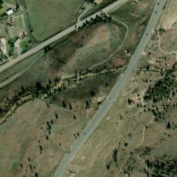 Satellite imagery of Black Diamond Mine, US
