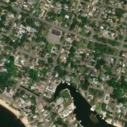 Satellite imagery of Money Island, US