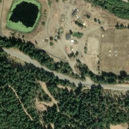Satellite imagery of Hungarian Placer Mine, US