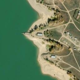 Satellite imagery of Cracker Jack Number Two Mine, US
