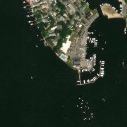 Satellite imagery of Money Island, US
