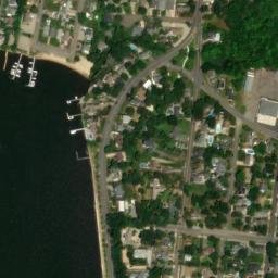 Satellite imagery of Money Island, US