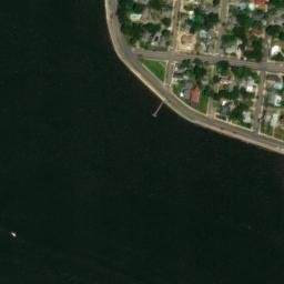 Satellite imagery of Money Island, US