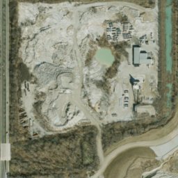 Satellite imagery of North Indianapolis Quarry, US