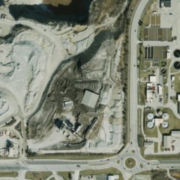 Satellite imagery of North Indianapolis Quarry, US