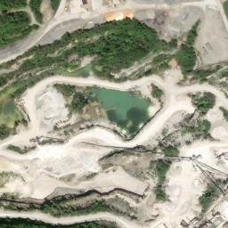 Satellite imagery of Lincoln Stone Quarry, US