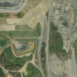 Satellite imagery of Powhatan Number 6 Mine, US