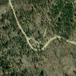 Satellite imagery of Trough Ridge, US