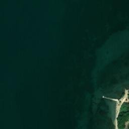 Satellite imagery of Cape Pavlos, GR