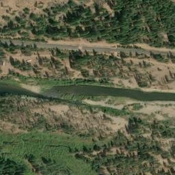 Satellite imagery of Carmack Mine, US
