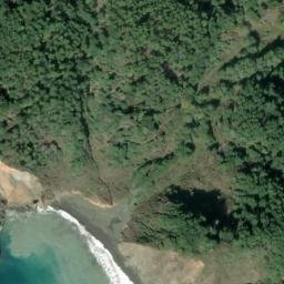 Satellite imagery of Mistake Point, US