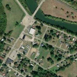 Satellite imagery of Powhatan Point, US
