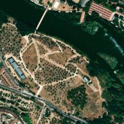 Satellite imagery of San Martin's Bridge, ES