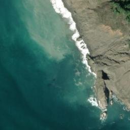 Satellite imagery of Mistake Point, US