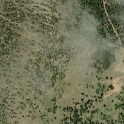 Satellite imagery of Gold Reserve Mine, US