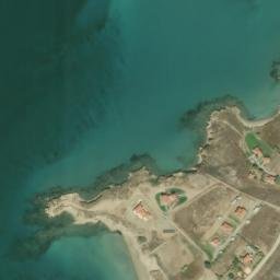 Satellite imagery of Meganoros Point, GR