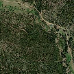 Satellite imagery of Gold Reserve Mine, US