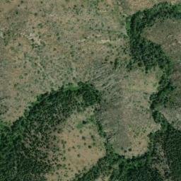 Satellite imagery of Hoffmeister Uranium Prospect Mine, US