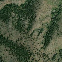 Satellite imagery of Hoffmeister Uranium Prospect Mine, US