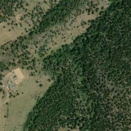 Satellite imagery of Hoffmeister Uranium Prospect Mine, US