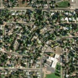 Satellite imagery of Y 452 — NGS DJ8174 — Sherrelwood, Colorado, US, US