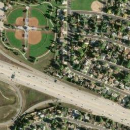 Satellite imagery of Y 452 — NGS DJ8174 — Sherrelwood, Colorado, US, US