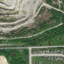 Satellite imagery of Bethlehem Limestone Quarry, US