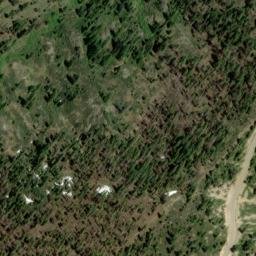 Satellite imagery of The Hogback, US