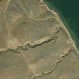 Satellite imagery of Redcliff Point, GR