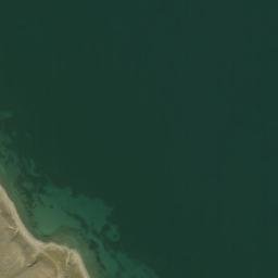 Satellite imagery of Redcliff Point, GR