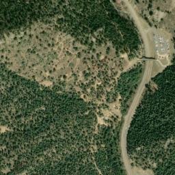 Satellite imagery of Becker-Bates Mine, US