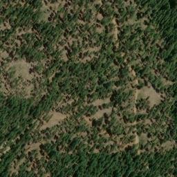 Satellite imagery of Squirrel Creek Mine, US