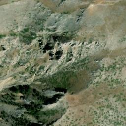 Satellite imagery of cairn, GR