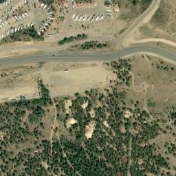Satellite imagery of Coeur d'Alene Mine, US