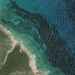 Satellite imagery of Ákra Agía Eiríni, GR