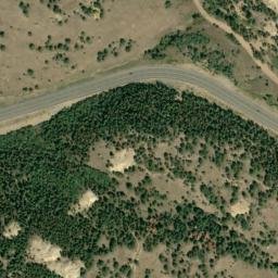 Satellite imagery of Shamrock Mine, US