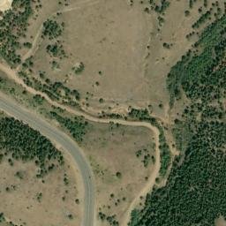 Satellite imagery of Justice Mine, US