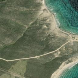 Satellite imagery of Ákra Agía Eiríni, GR