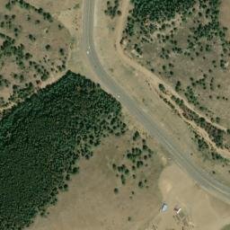 Satellite imagery of Justice Mine, US