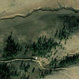 Satellite imagery of Little Abner Pegmatite Mine, US