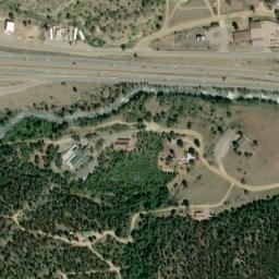 Satellite imagery of Manhattan Mine, US