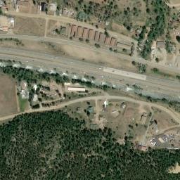 Satellite imagery of Manhattan Mine, US