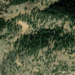 Satellite imagery of S B Strang Ralston Creek Pegmatite Mine, US