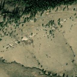 Satellite imagery of S B Strang Ralston Creek Pegmatite Mine, US